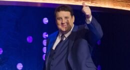 Peter Kay meltdown: Audience members leave 'chaotic' show after comedian kicked out one heckler and aimed Lisa Riley jibe at another before telling 'offensive' jokes