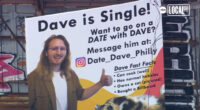 Philadephia man rents billboard to find a date