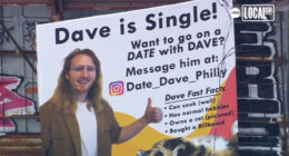 Philadephia man rents billboard to find a date