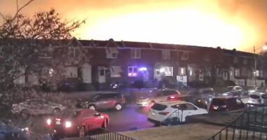 Plane with 2 onboard crashes into homes in huge fireball explosion in Philadelphia just days after DC air disaster