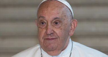 Pope Francis could RESIGN over health battle with ‘double pneumonia’… becoming second Pontiff in a row to quit job