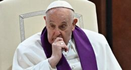 Pope Francis is still fighting for his life as blood tests show early kidney failure but officials say he is 'alert'