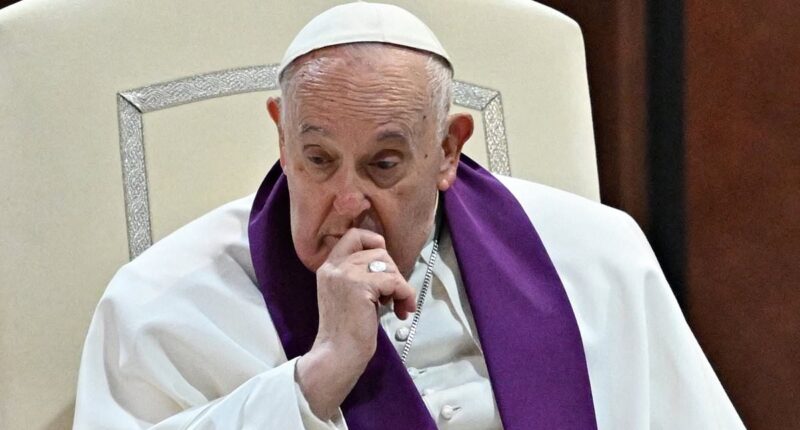 Pope Francis is still fighting for his life as blood tests show early kidney failure but officials say he is 'alert'