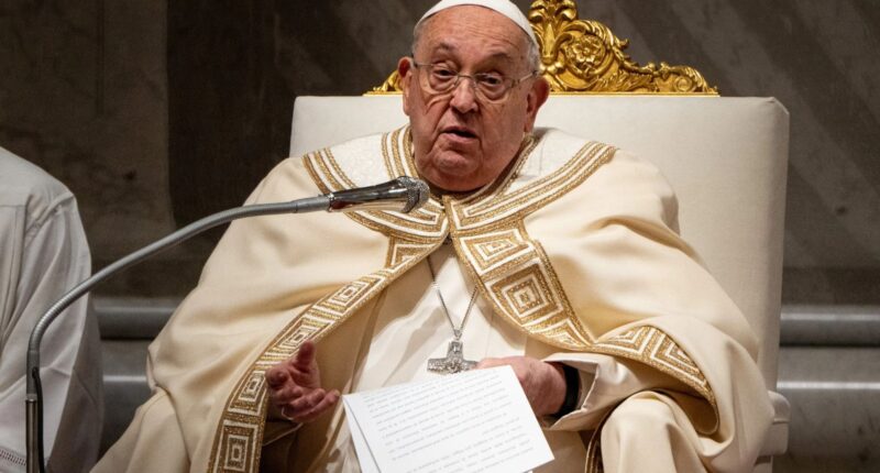 Pope Francis wrote resignation letter 12 YEARS AGO for if he became too ill to serve as Vatican say he’s ‘critical’