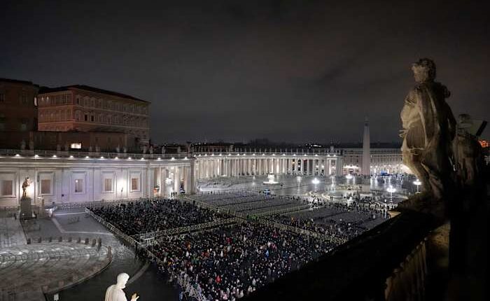 Pope continues recovery, sleeps well as Vatican launches marathon prayers and allies cheer him on