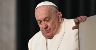 Pope 'could RESIGN if his ill health worsens': Fears after Italian PM went to be by pontiff's side in hospital