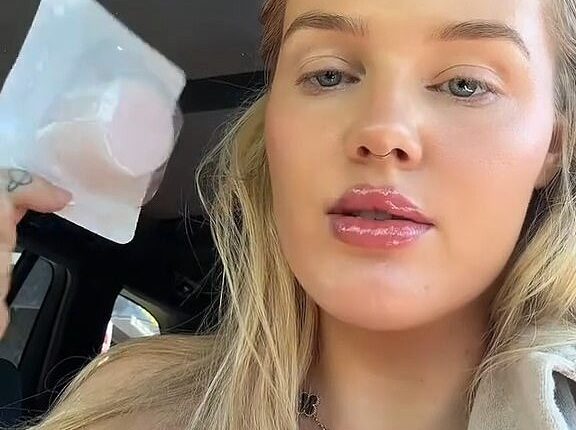 Kayla Jade, 30, a popular adult star who lives in Australia, shared how she uses a sponge with a client when she is on her period