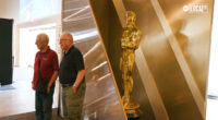 Pose with an Oscar statue at the Academy Museum of Motion Pictures