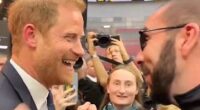 Prince Harry laughs as Invictus Games competitor questions his royal heritage