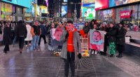 Pro-Israel influencer says Bibas memorial in NYC 'brought out the worst' in antisemites