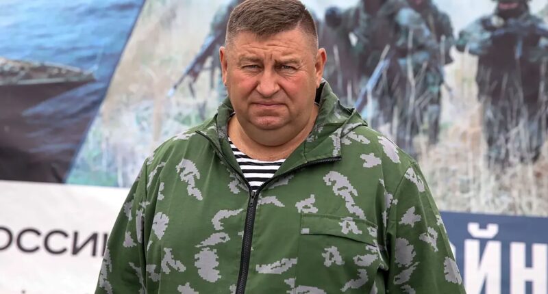 Putin’s war-mad deputy governor killed in mine blast as ‘Tiger’ unit commander becomes highest-ranking war casualty