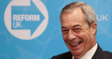 Reform TOPS bombshell new poll and pushes Labour off top spot as Nigel Farage ‘signals new era for British politics’