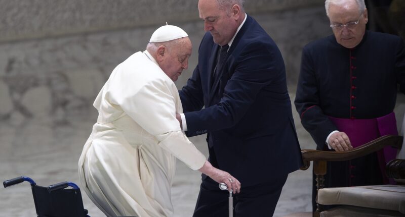 Rehearsals for Pope’s funeral ‘underway’ at Vatican after Pontiff ‘fears he won’t survive’ double pneumonia