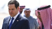 Rubio lands in Saudi Arabia for Ukraine peace talks with Russia but Zelensky insists he is not invited