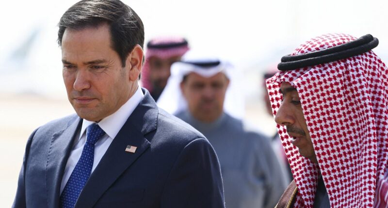 Rubio lands in Saudi Arabia for Ukraine peace talks with Russia but Zelensky insists he is not invited