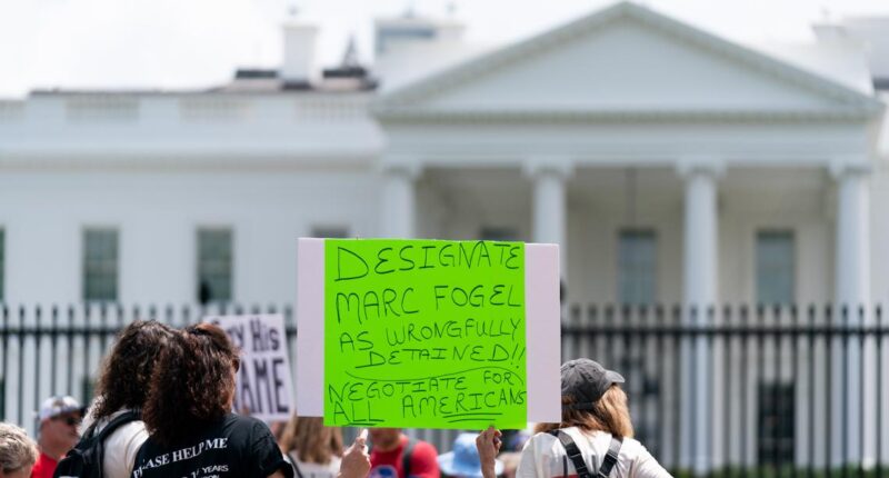 Russia has released detained American teacher Marc Fogel, the White House says