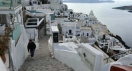 Santorini rocked by MORE earthquakes hours after holiday hotspot plunged into state of emergency as women and kids flee