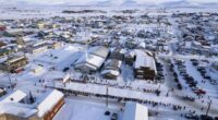 The city of Nome, Alaska.