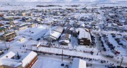 The city of Nome, Alaska.