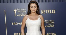 Selena Gomez's dramatic weight loss shocks fans as she unveils much slimmer look at 2025 SAG Awards