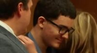 Smirking Florida teen reacts as he gets away with killing both of his parents just two years apart