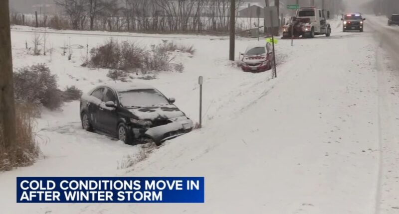 Snow totals Chicago: Bitter cold weather forecast for area after storm drops several inches of snowfall accumulation