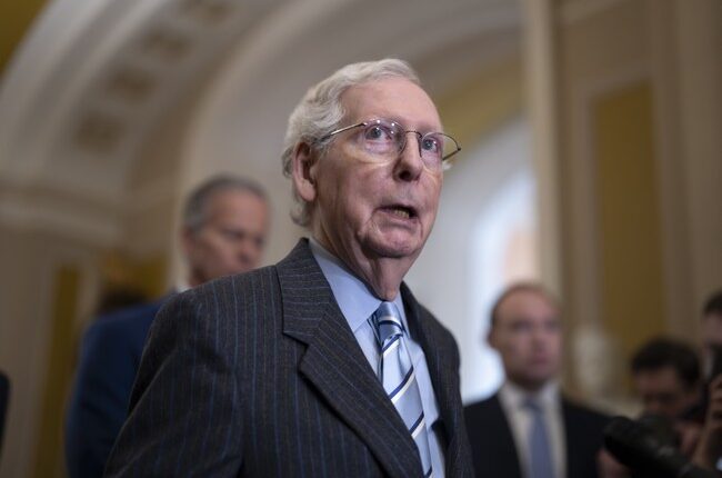 Still 'Very Upset': Miffed McConnell Hasn't Spoken to Trump for 'Quite a While' Over Jan. 6