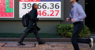 Stock market today: Asian shares climb as Trump postpones Mexico and Canada tariffs for a month