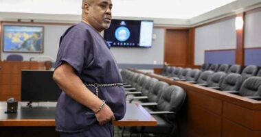 Suspect in Tupac Shakur killing is a no-show at a Nevada hearing on trial readiness