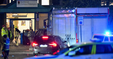 Sweden shooting: Swedish police say about 10 people killed in shooting at adult education center