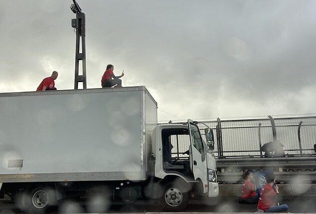 Climate protesters have caused more traffic chaos, this time on the Sydney Harbour Bridge