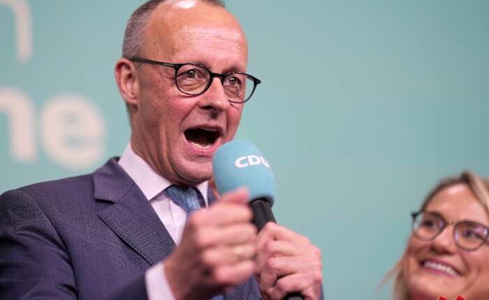 The Latest: Opposition leader Merz’s headed to form Germany's next government