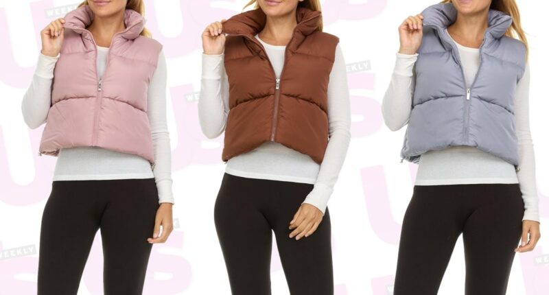 This Cropped Puffer Vest Always Earns Me Tons of Compliments — Now on Sale