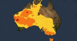 There is no escaping low to extreme heatwave conditions in three states today as scorching temperatures ﻿grip most of Australia.