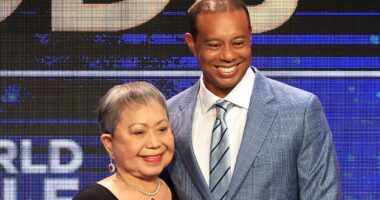 Tiger Woods announces death of his mother Kultida in heartbreaking post mourning 'my biggest fan' after she stood by him during sex scandal