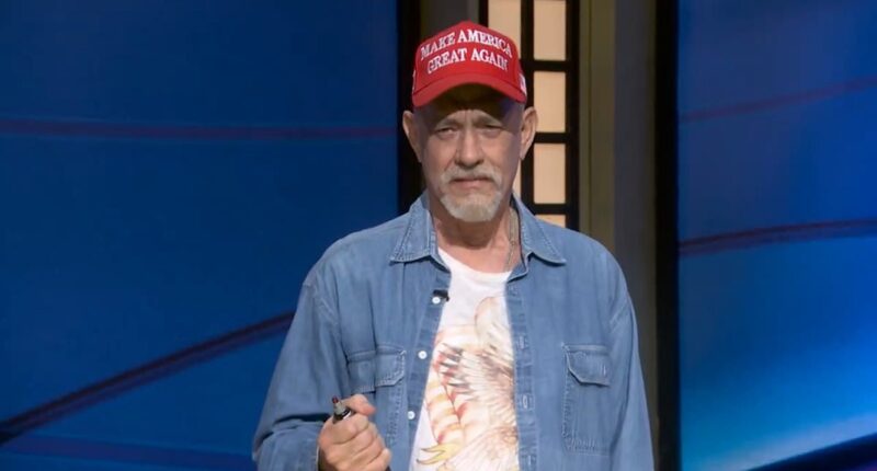 Tom Hanks blasted for 'racist and disgusting' portrayal of MAGA supporter on star-studded SNL 50