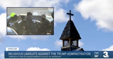 Trump ICE enforcement blocked at some places of worship