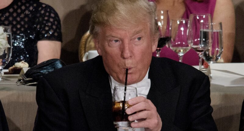 Trump announces WAR on woke paper straws that ‘don’t work’ and pledges order to ‘bring back plastic’