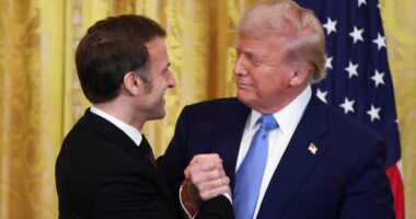 Trump gives chilling WWIII warning to Europe over Russia-Ukraine peace plans after ‘productive’ talks with Macron