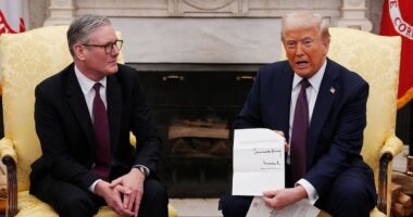 Trump hails 'special' Starmer, praises Brexit and backs Chagos as grinning PM hands president invite for unprecedented second state visit in the Oval Office - but can he persuade the US to back Ukraine and spare UK tariff pain?