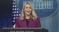 Trump press secretary Karoline Leavitt gives warning to 'legacy media' as she breaks silence on first two weeks