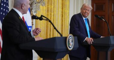 Trump vows to ‘take over Gaza Strip’ & ‘level it’ before redeveloping as Netanyahu says Don’s plan will ‘change history’