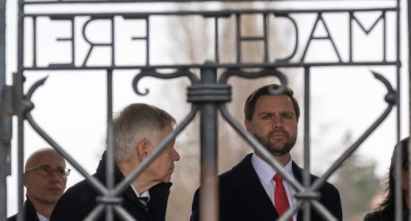 Vance tours Dachau concentration camp ahead of Munich Security Conference: ‘What unspeakable evil’