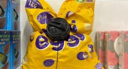 WHSmith puts security tags on packs of £19 Mini Eggs as shoplifting 'spirals out of control' - but customers are not impressed