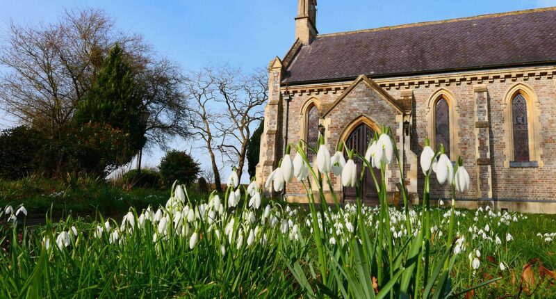 Warmer than Greece! Cold spell tormenting UK will finally end as temperatures hit 16C by the end of the week - but Met Office warns 70mph winds and rain is set to hit the West