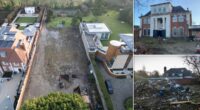 Wealthy homeowners on billionaires row blast council over state of street full of rubbish-filled plots and abandoned mansions