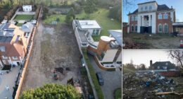 Wealthy homeowners on billionaires row blast council over state of street full of rubbish-filled plots and abandoned mansions