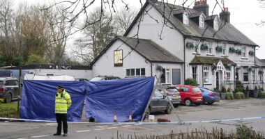 Woman in her 40s dies from gunshot wounds after Valentine's Night pub attack as police launch murder probe