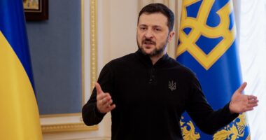 Zelensky condemns Trump: Ukraine leader says US President 'is in a disinformation bubble', demanding $500bn minerals 'is not a serious conversation… I won't sell my country', and says Donald has 'helped Putin'