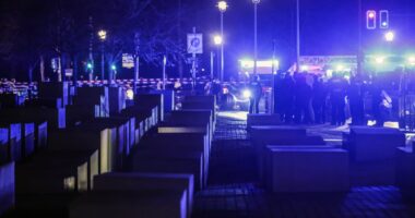 ‘Knife attack’ at Berlin Holocaust Memorial leaves one seriously injured as cops make arrest in major operation